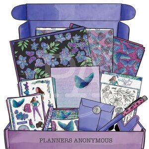 Planner’s Anonymous “Butterfly Skies” monthly kit
